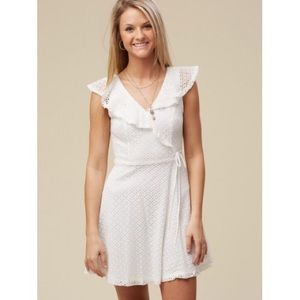 Altar’d state white mini dress